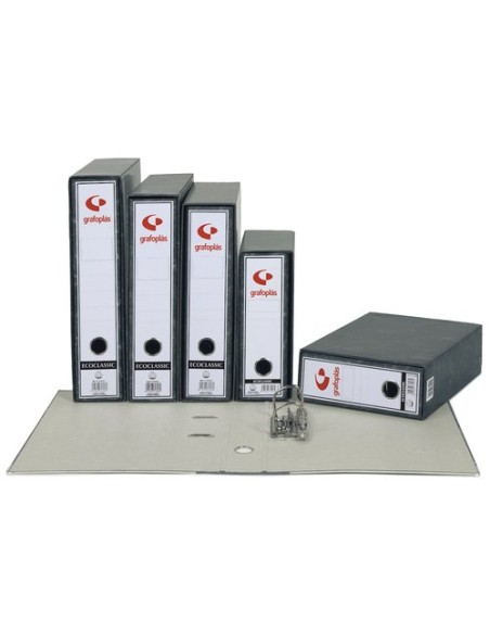CAJA ARCHIV.GRF.ECOCLASSIC Fº 86 JP.NEGR - Pack de 25 unidades